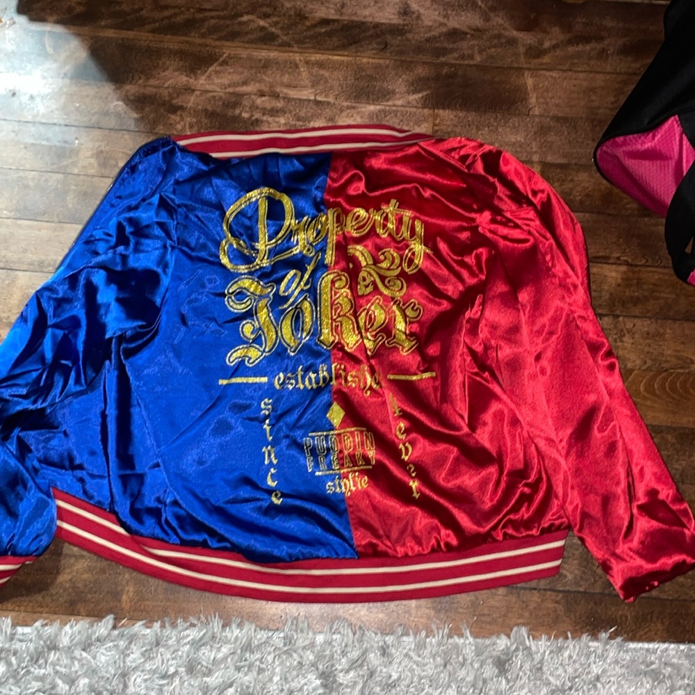 Harley Quinn zip up jacket